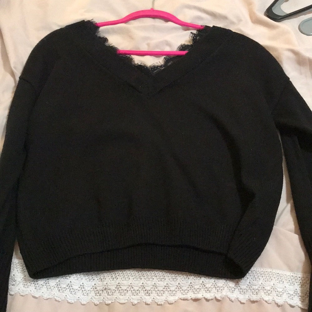 Black sweater
